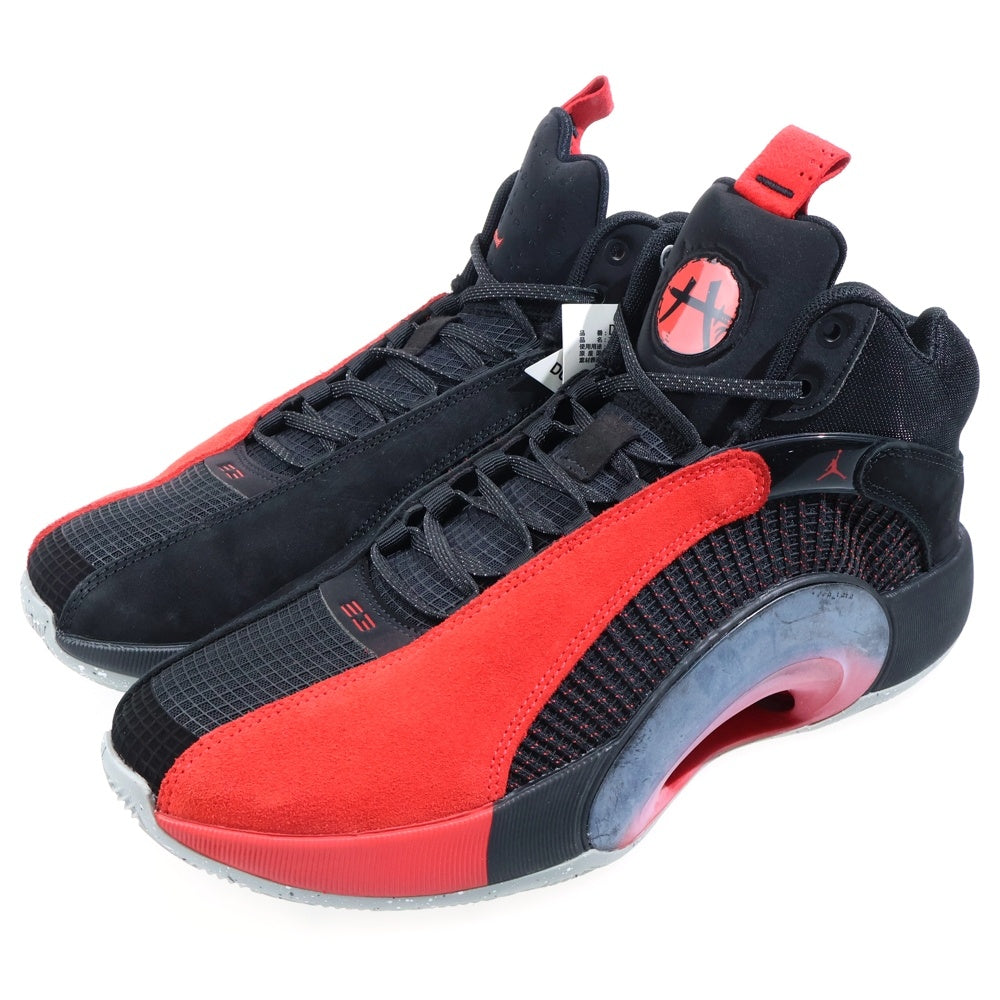 NIKE(ナイキ) AIR JORDAN XXXV WARRIOR エアジョーダン35 ウォーリアー ハイカットスニーカー レッド/ブラック US11/29cm DA2625-600