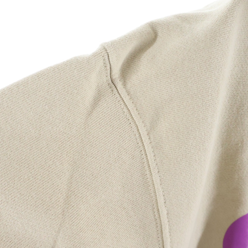 WIND AND SEA(ウィンダンシー) 3周年記念 プリントロゴ スウェットプルオーバーパーカー ベージュ WDS-NKM-01