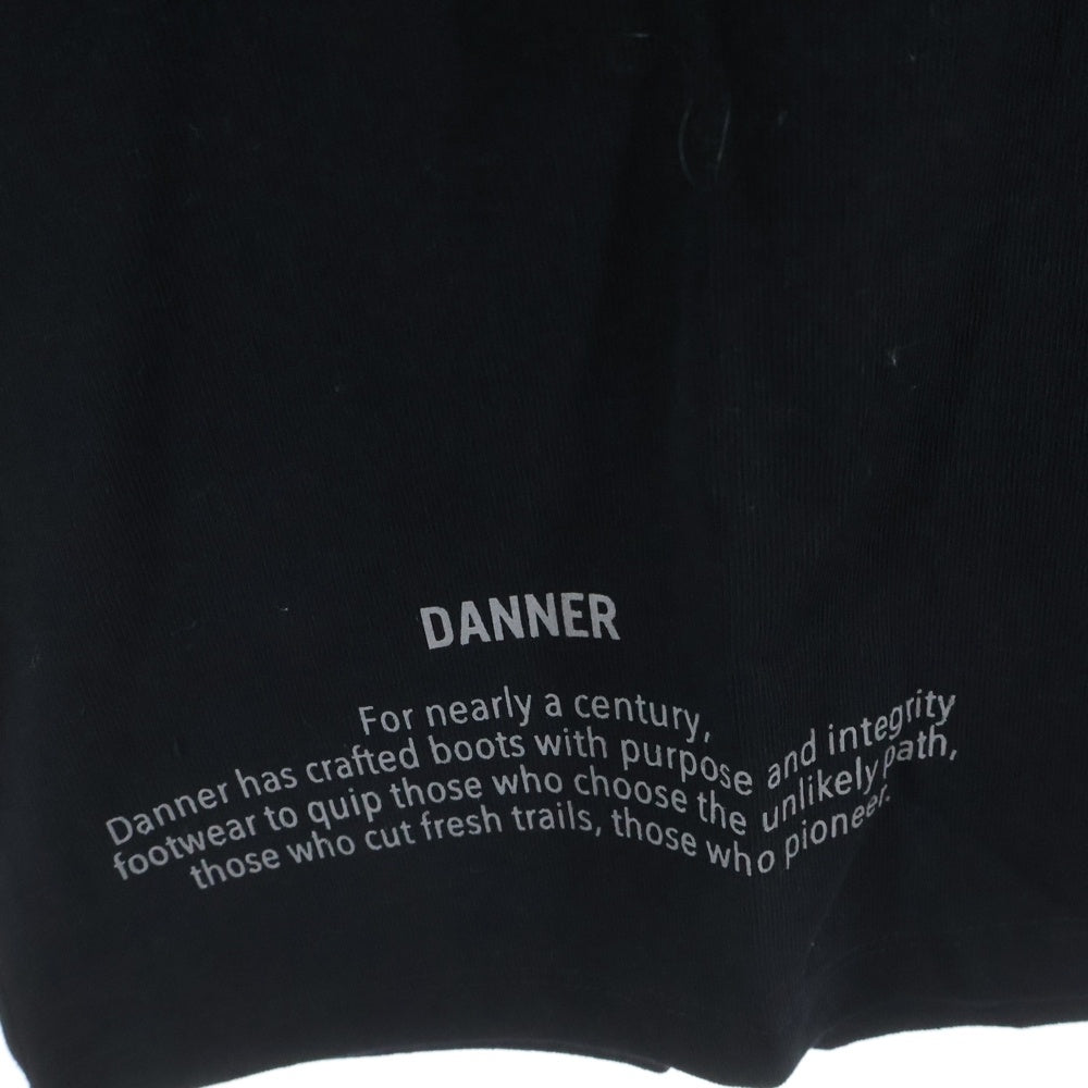 WIND AND SEA(ウィンダンシー) 20AW Danner ダナー ロゴプリント クルーネック ポケット Tシャツ ブラック