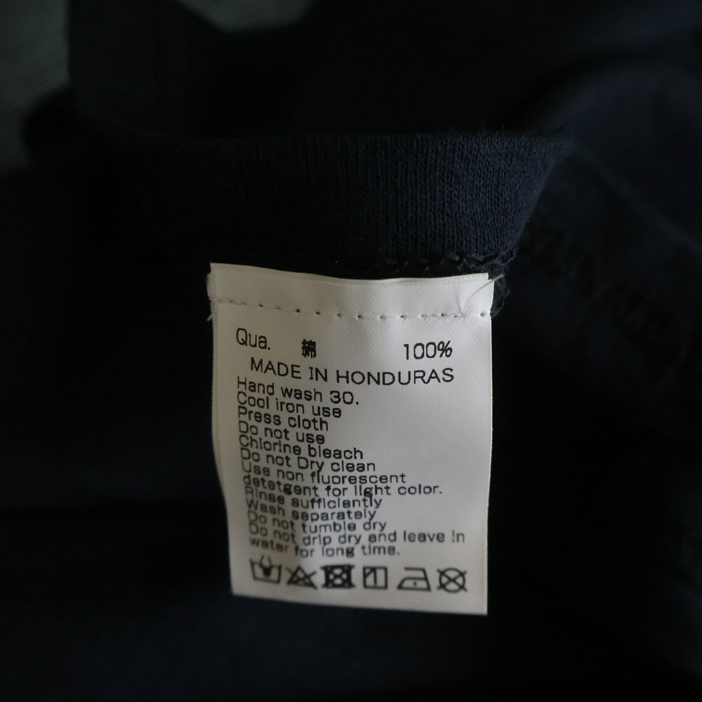 WIND AND SEA(ウィンダンシー) ×FR2 PATCH T-SHIRT エフアール 2 ロゴ パッチ クルーネックコットン半袖Tシャツ ブラック WDS-FR2-02