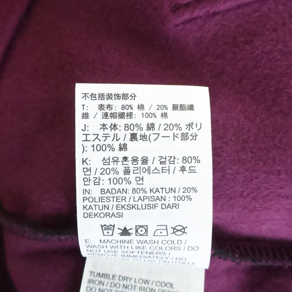JORDAN BRAND(ジョーダンブランド) ×PSG FLEECE PULLOVER HOODIE パリ サンジェルマン フリース プルオーバー フーディ パーカー ブラック/パープル CK9774-010