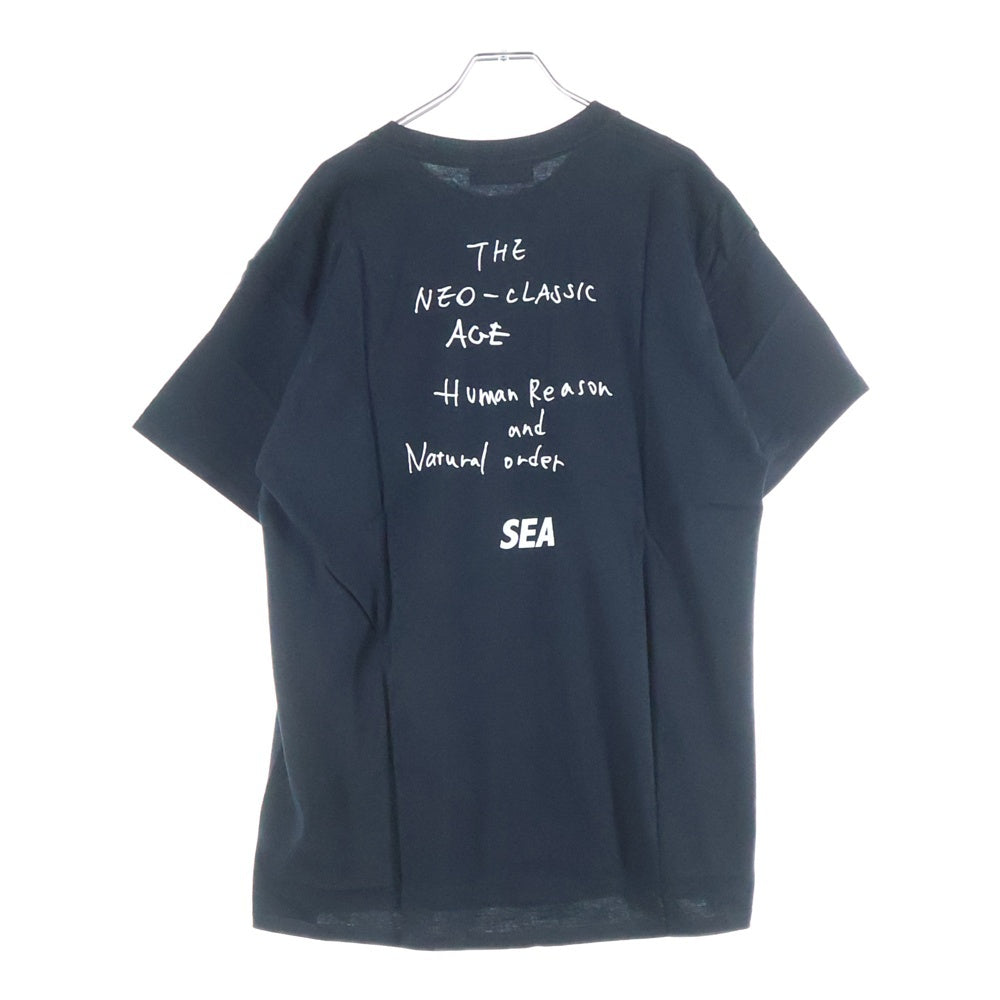WIND AND SEA(ウィンダンシー) 20AW PHOTO T-SHIRT フォトプリント コットンクルーネック半袖Tシャツ ブラック WDS-20A-CS-07