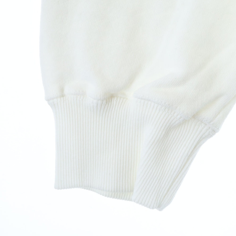 WIND AND SEA(ウィンダンシー) ロゴ プリント スウェットプルオーバーパーカー ホワイト WDS-SEA-03