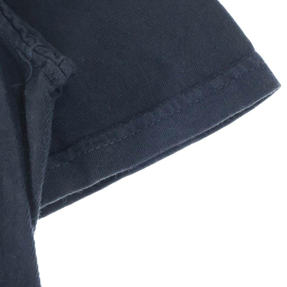 WIND AND SEA(ウィンダンシー) 22SS×YYHS 幽遊白書 キャラクターロゴプリント コットンクルーネック半袖Tシャツ ブラック WDS-YYHS-06