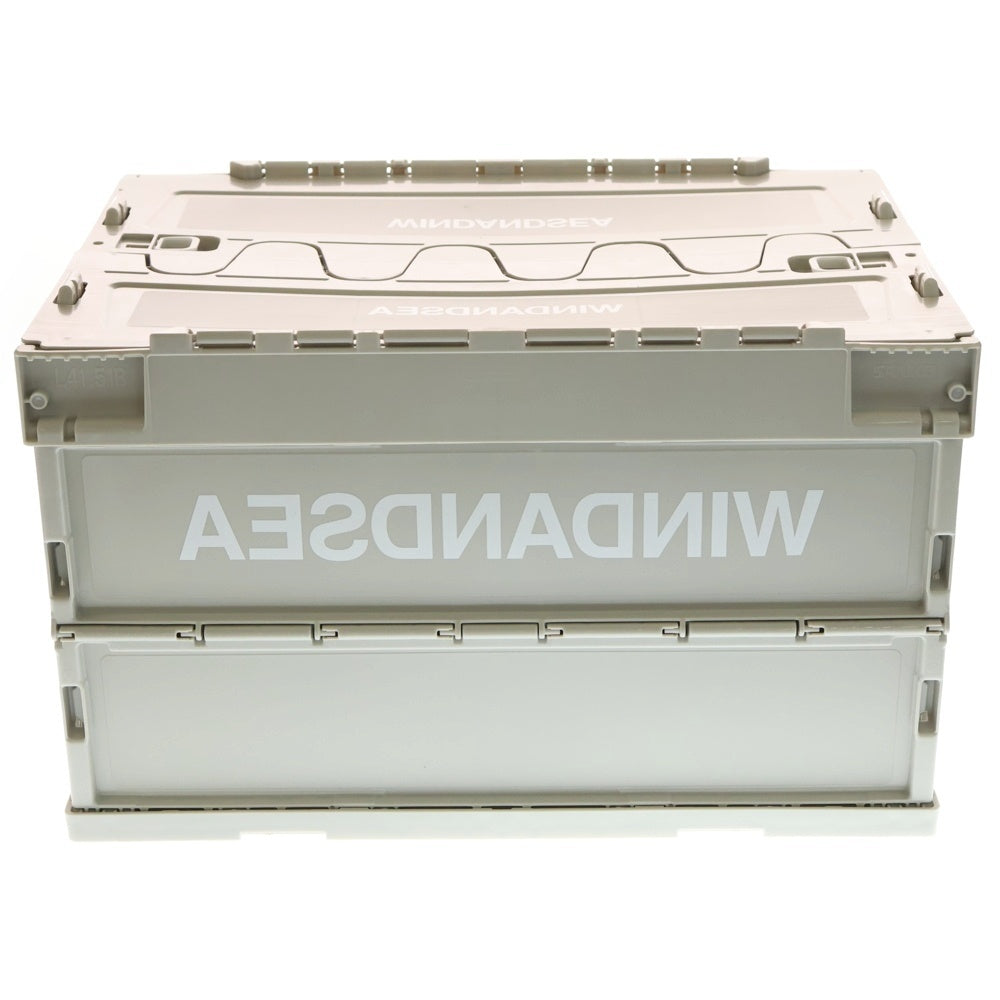 WIND AND SEA(ウィンダンシー) WDS CONTAINER BOX コンテナボックス インテリア グレー WDS-AC-143