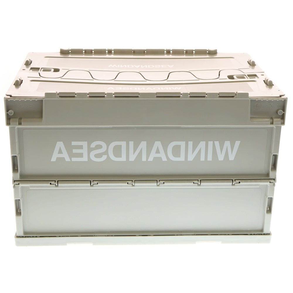 WIND AND SEA(ウィンダンシー) WDS CONTAINER BOX コンテナボックス インテリア グレー WDS-AC-143
