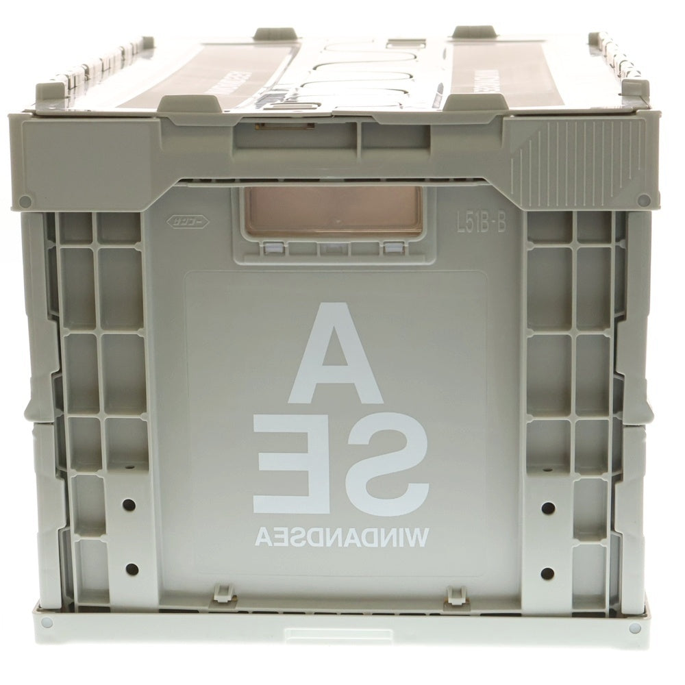 WIND AND SEA(ウィンダンシー) WDS CONTAINER BOX コンテナボックス インテリア グレー WDS-AC-143