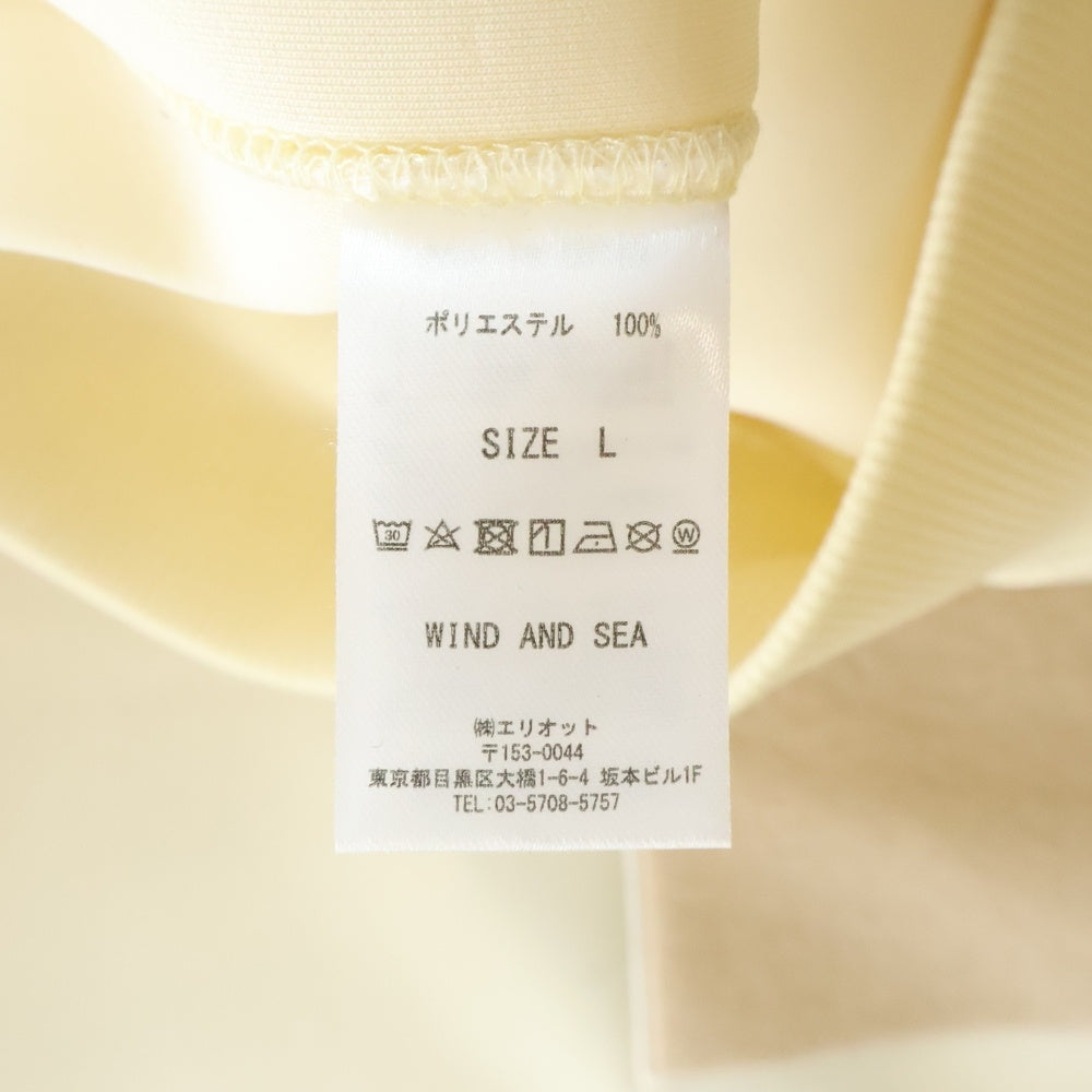 WIND AND SEA(ウィンダンシー) WDS BOX CBK SWEAT TOPS クルーネックスウェットトレーナー アイボリー WDS-20A-TPS-04