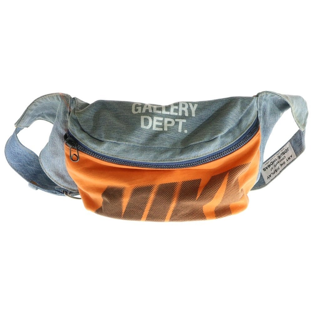 GALLERY DEPT.(ギャラリーデプト) ×NIKE 再構築 ショルダーバッグ ボディバッグ インディゴ レディース