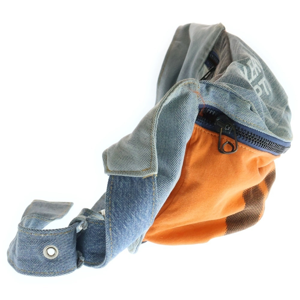 GALLERY DEPT.(ギャラリーデプト) ×NIKE 再構築 ショルダーバッグ ボディバッグ インディゴ レディース