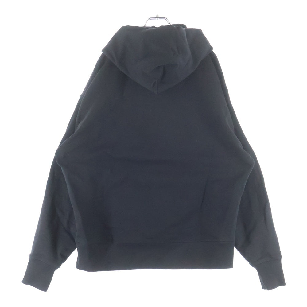 KENZO(ケンゾー) フロント刺繍ロゴ プルオーバーパーカー ブラック