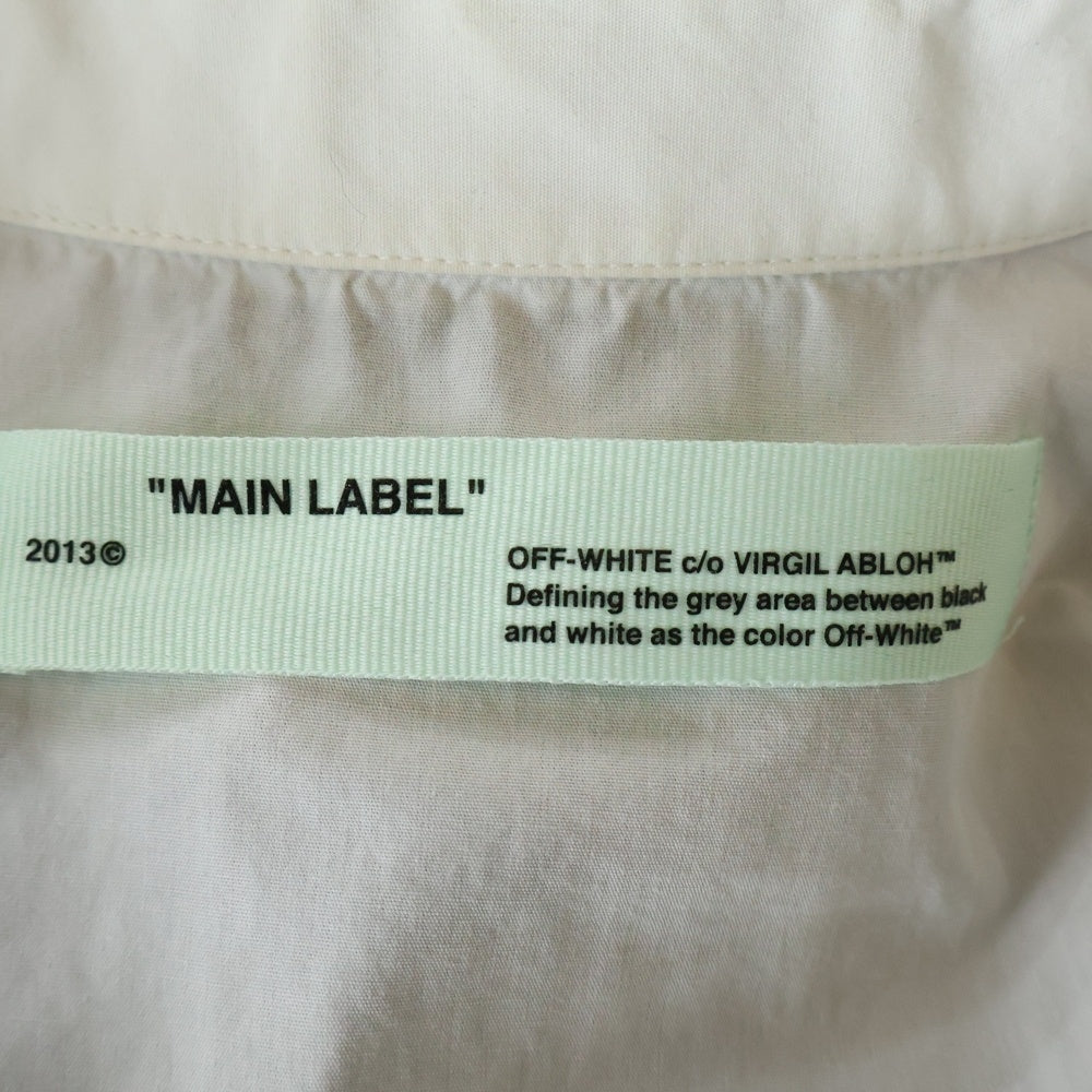 OFF-WHITE(オフホワイト) ボタン長袖シャツ グレー