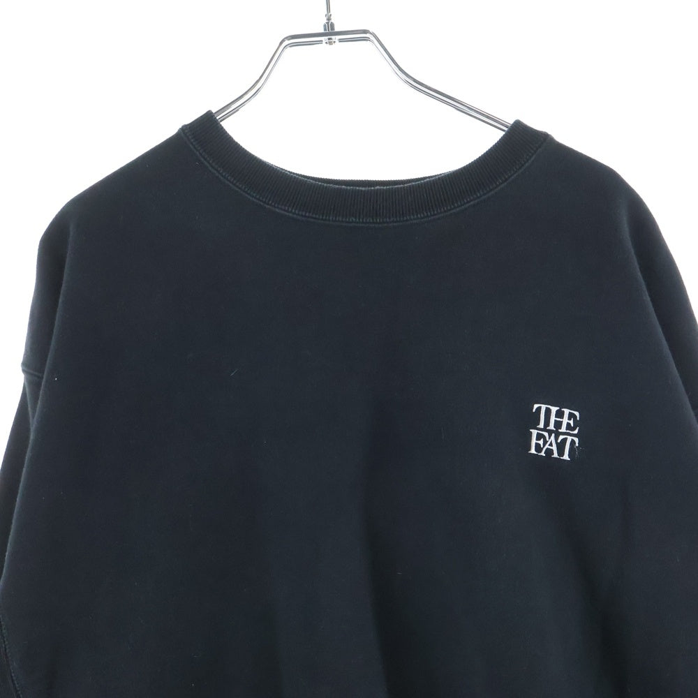 FAT(エフエーティー) クルーネックスウェット トレーナー ブラック F32120-SW04-AB