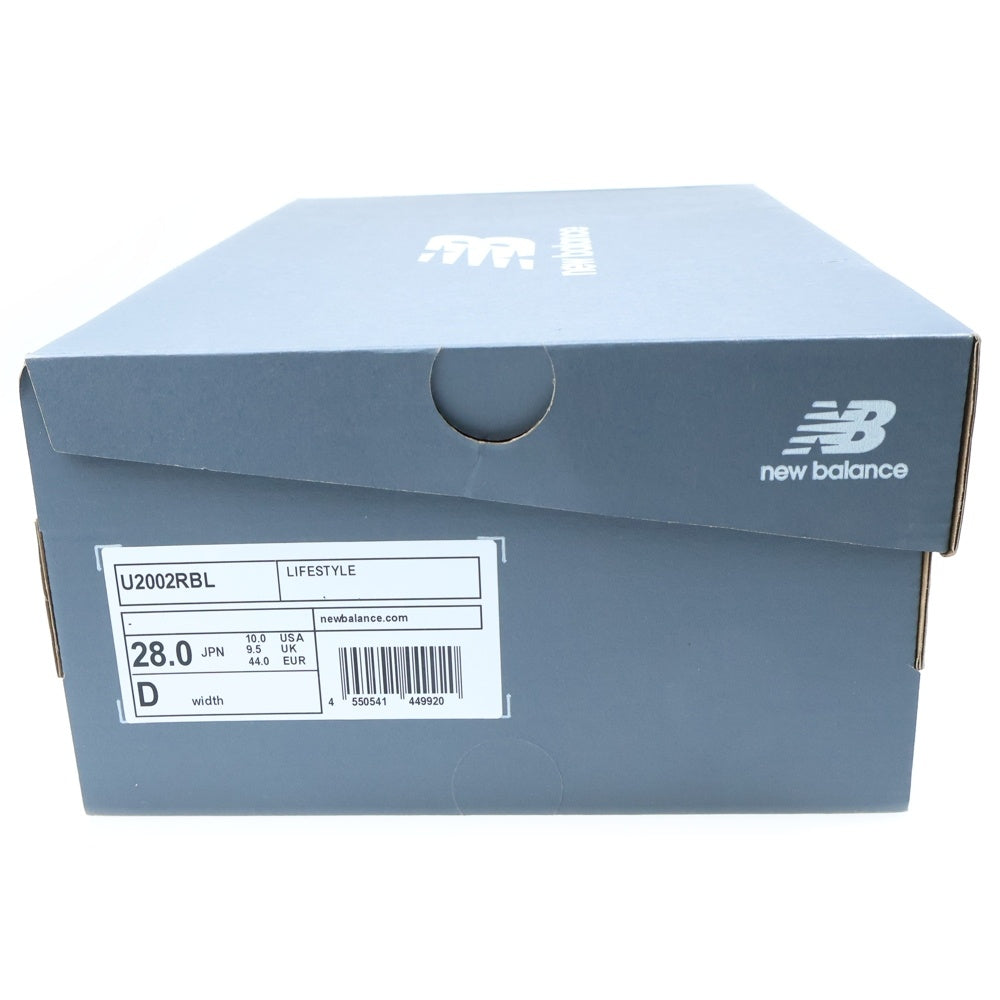 New Balance(ニューバランス) U2002RBL ローカットスニーカー トリプルブラック US10/28cm
