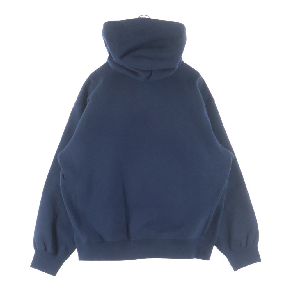 SUPREME(シュプリーム) 25AW Box Logo Hooded Sweatshirt ボックスロゴ フーデッドスウェットシャツ プルオーバーパーカー ネイビー