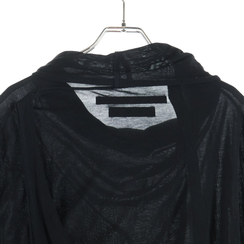 JULIUS(ユリウス) 22SS ヴィーナスカットソー ノースリーブTシャツ ブラック 777CUM23