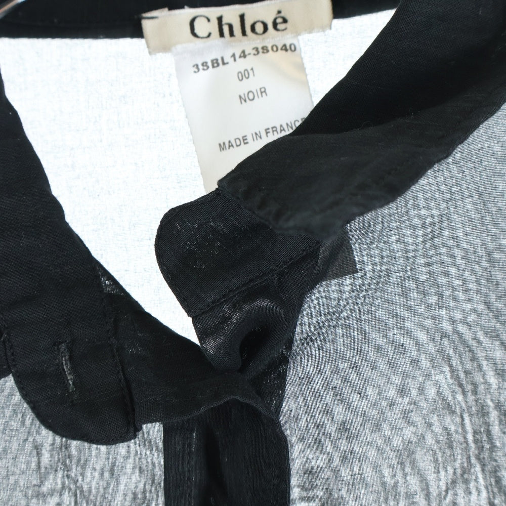 Chloe(クロエ) シャツブラウス 長袖シャツ ブラック