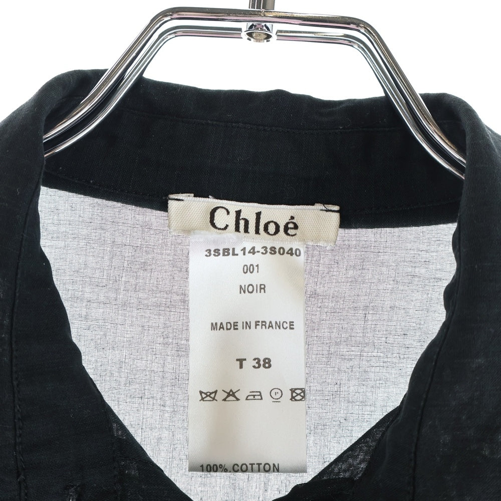 Chloe(クロエ) シャツブラウス 長袖シャツ ブラック