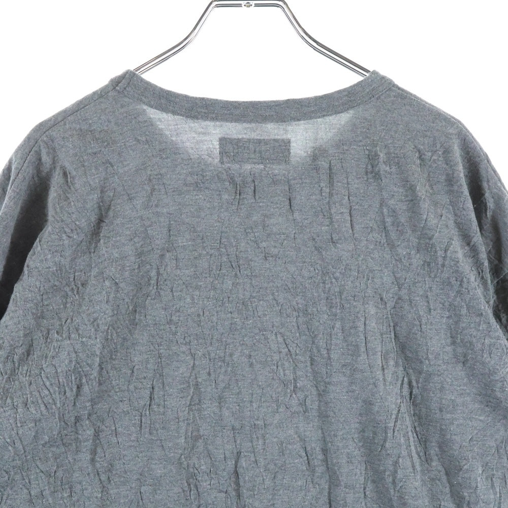 s'yte(サイト) レイヤード ロングコート長袖Tシャツ カットソー グレー