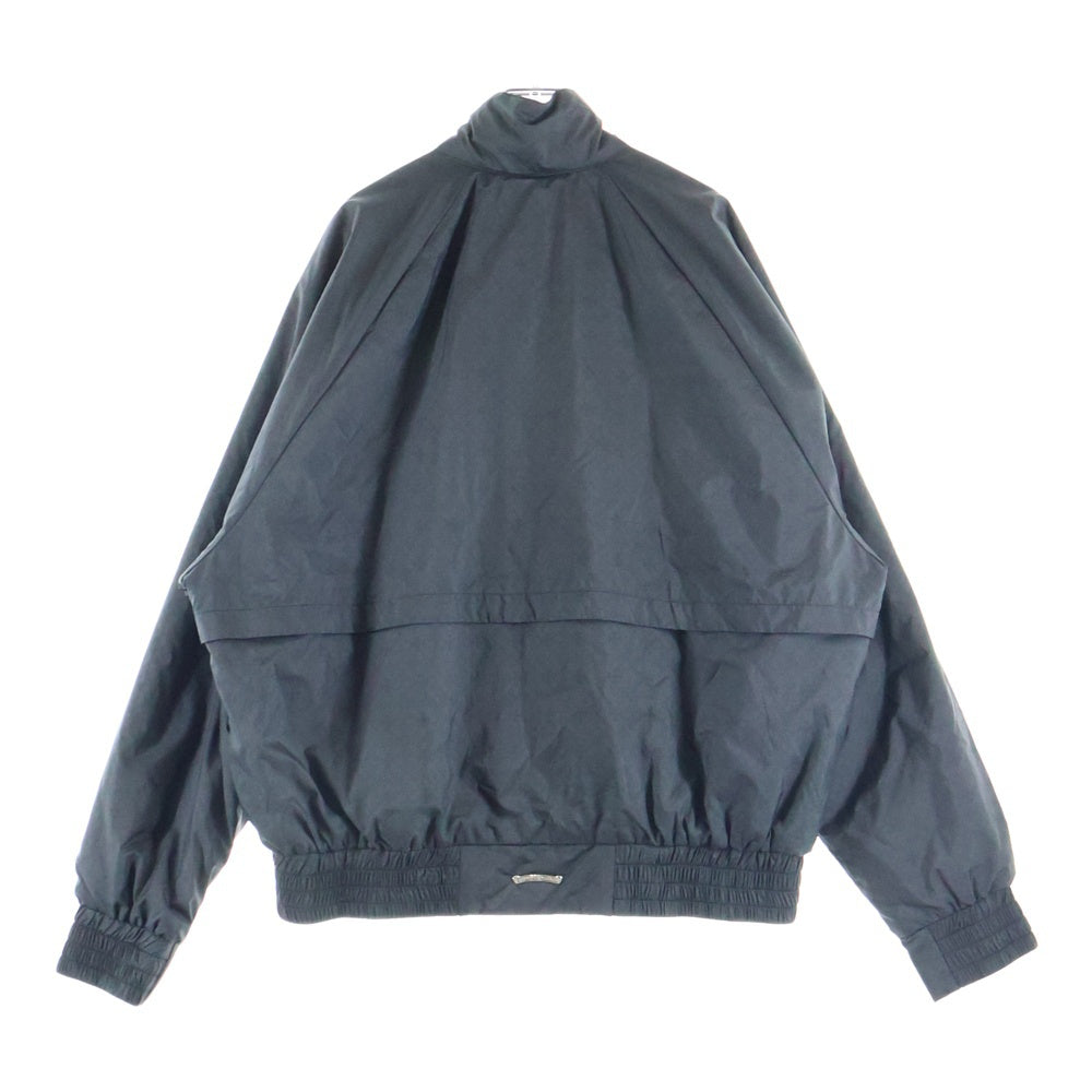 CHROME HEARTS(クロムハーツ) Nylon Monogram Jacket CHロゴ刺繍 総柄 ダガージップ ナイロンジャケット ブラック