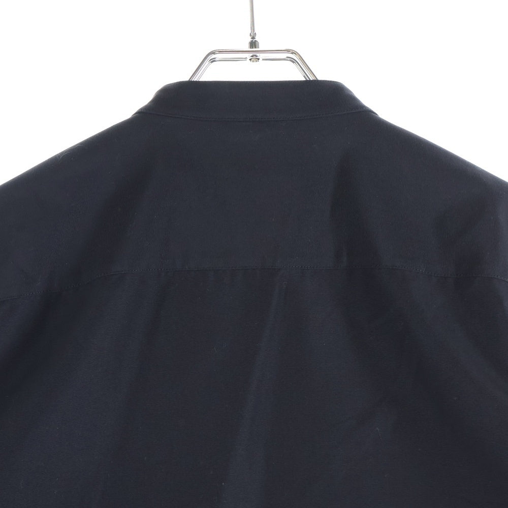 JIL SANDER(ジルサンダー) 7DAYS SHIRTS MONDAY セブンデイズシャツ バンドカラー ブラック JSYU600705MU244700A21