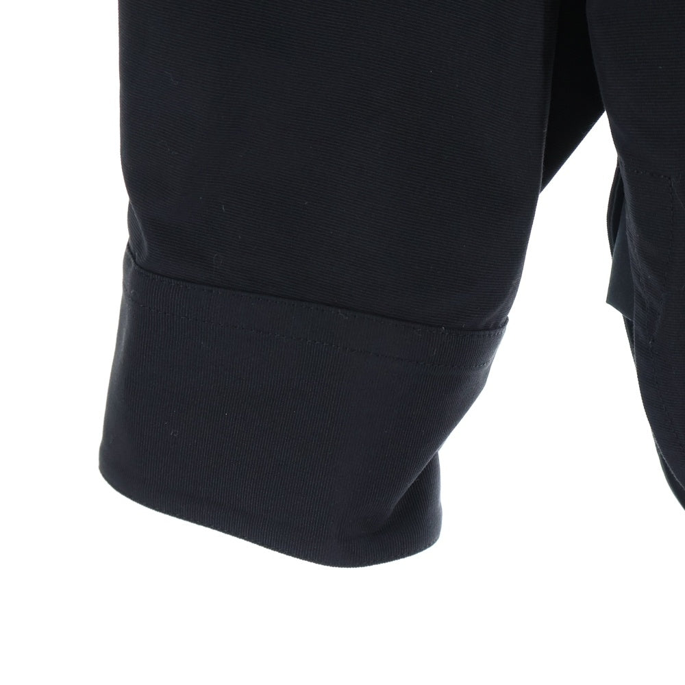 JIL SANDER(ジルサンダー) 7DAYS SHIRTS MONDAY セブンデイズシャツ バンドカラー ブラック JSYU600705MU244700A21