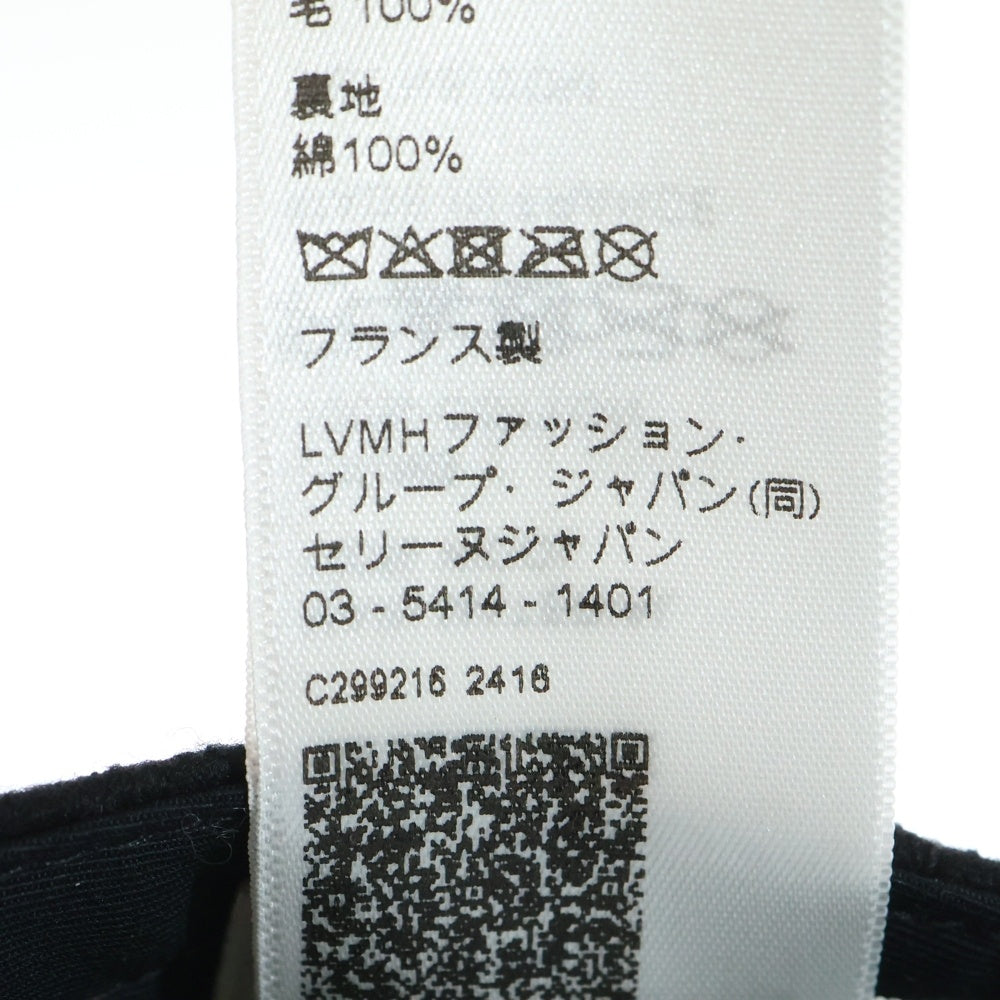 CELINE(セリーヌ) トルバドゥール ベースボールキャップ 帽子 ブラック AA01D250W
