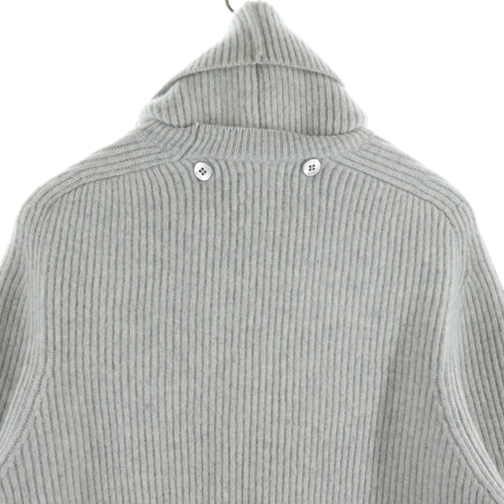 TOMWOOD(トムウッド) カシミア混 2WAYリブニット グレー 21308 レディース