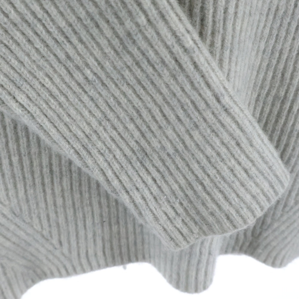 TOMWOOD(トムウッド) カシミア混 2WAYリブニット グレー 21308 レディース