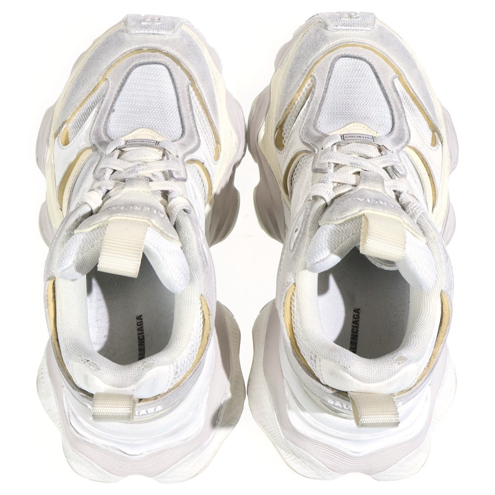 BALENCIAGA(バレンシアガ) 24SS Cargo Reduced Suede カーゴリデュース スウェード ローカットスニーカー ホワイト 24.5cm 785756