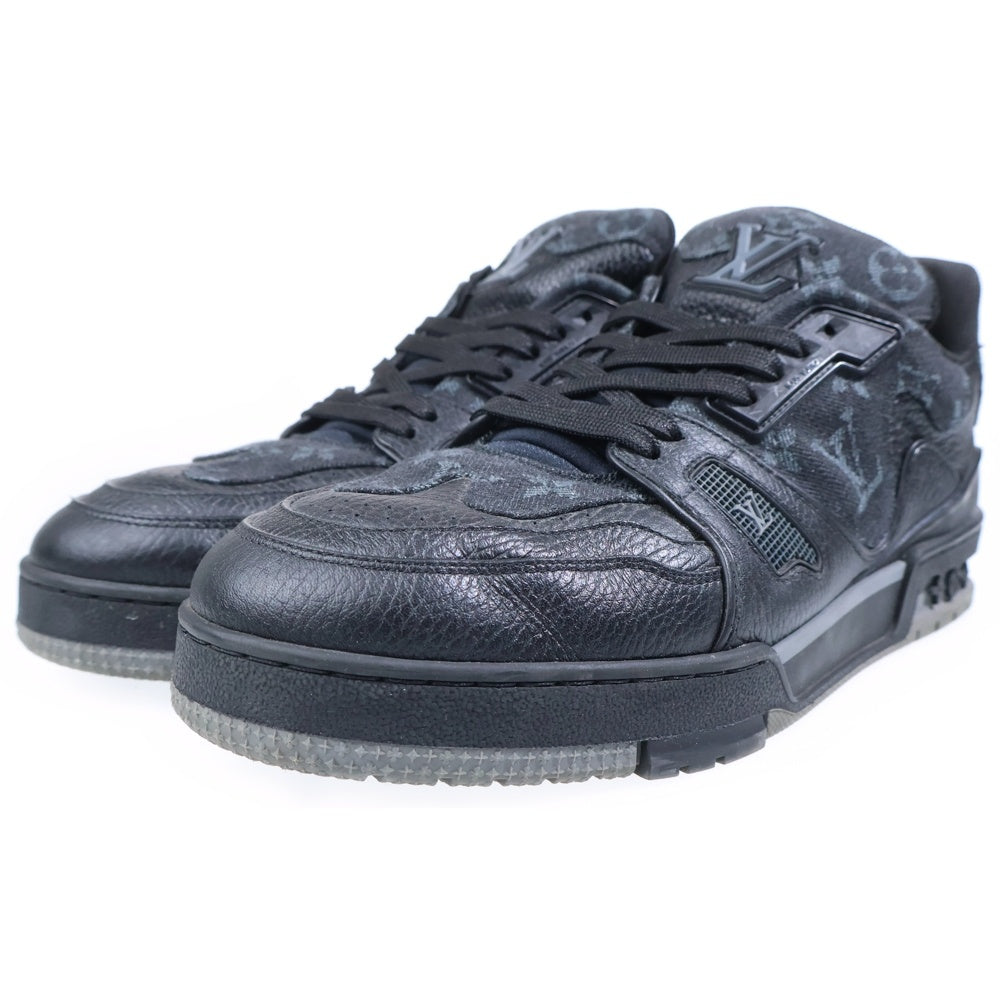 LOUIS VUITTON(ルイヴィトン) ×NIGO LV Trainer Black Denim FD0281 LVトレーナー ローカットスニーカー ブラック US8.5