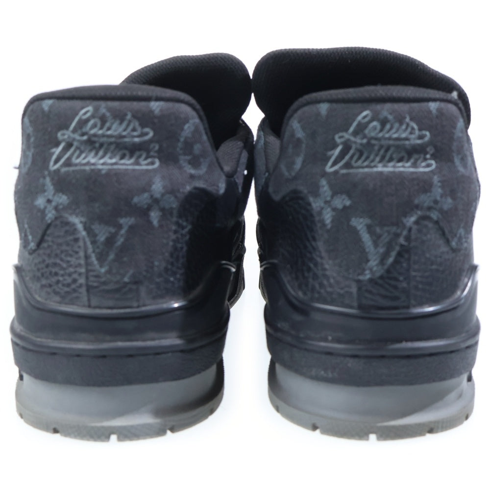 LOUIS VUITTON(ルイヴィトン) ×NIGO LV Trainer Black Denim FD0281 LVトレーナー ローカットスニーカー ブラック US8.5