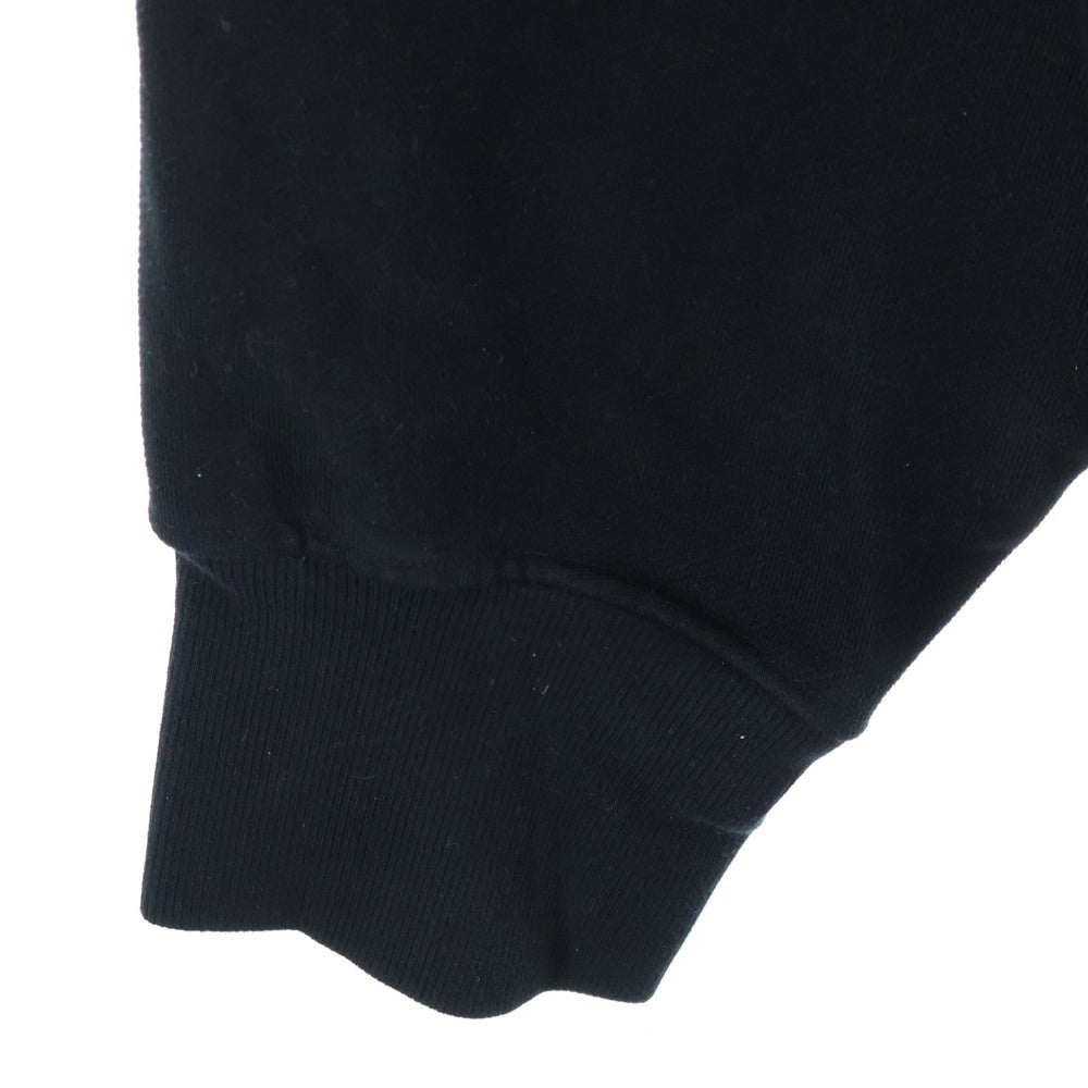 NAMESAKE(ナメサケ) SAVE HOODIE ロゴ刺繍 プルオーバーフーディーパーカー ブラック