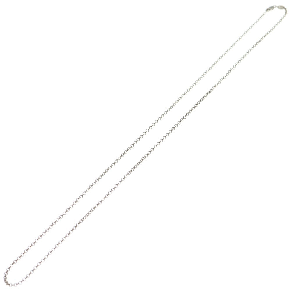 CHROME HEARTS(クロムハーツ) NECKCHAIN R24 ロールチェーンネックレス 24inch シルバー BCA085