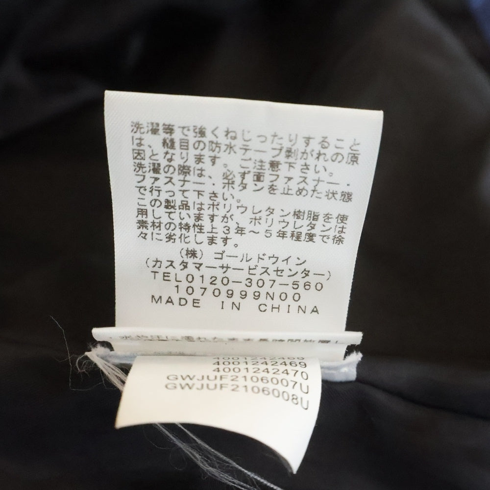 SUPREME(シュプリーム) 21AW × THE NORTH FACE Bleached Denim Print Mountain Jacket ザノースフェイス ブリーチ デニムプリント マウンテンジャケット　ブルー NP52100I