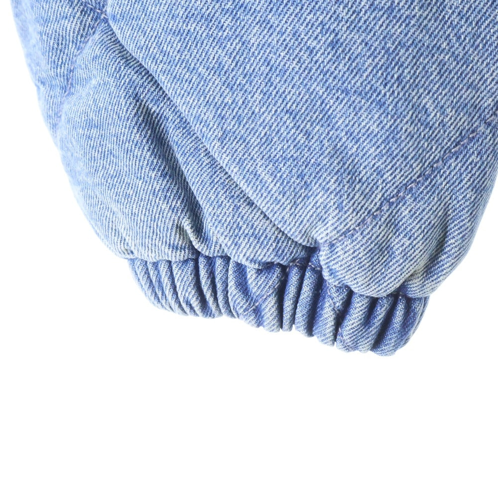 SUPREME(シュプリーム) 25AW Zip-Off Sleeve Quilted Bomber Jacket ジップオフ スリーブ キルテッド ボンバージャケット インディゴ