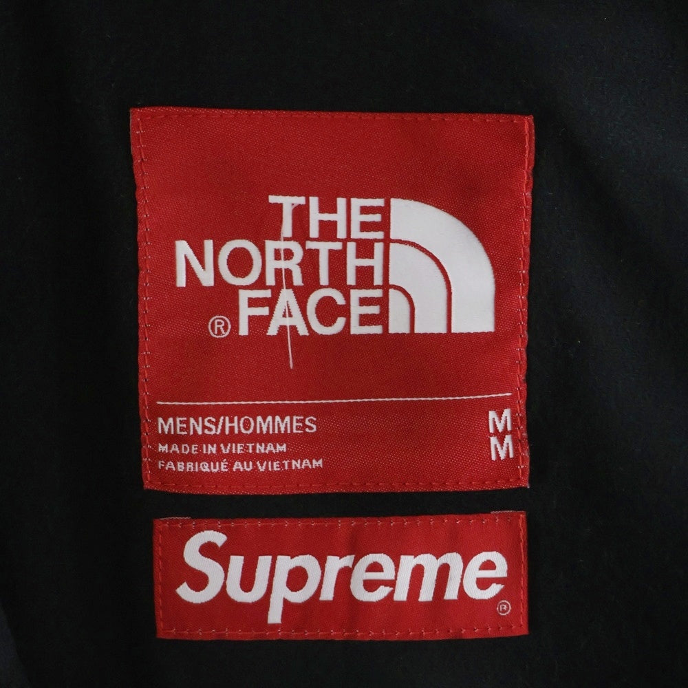 SUPREME(シュプリーム) 17AW ×THE NORTH FACE MOUNTAIN PARKA ザノースフェイス 雪山 マウンテンパーカー ナイロンジャケット ブルー/ブラック NP61701I