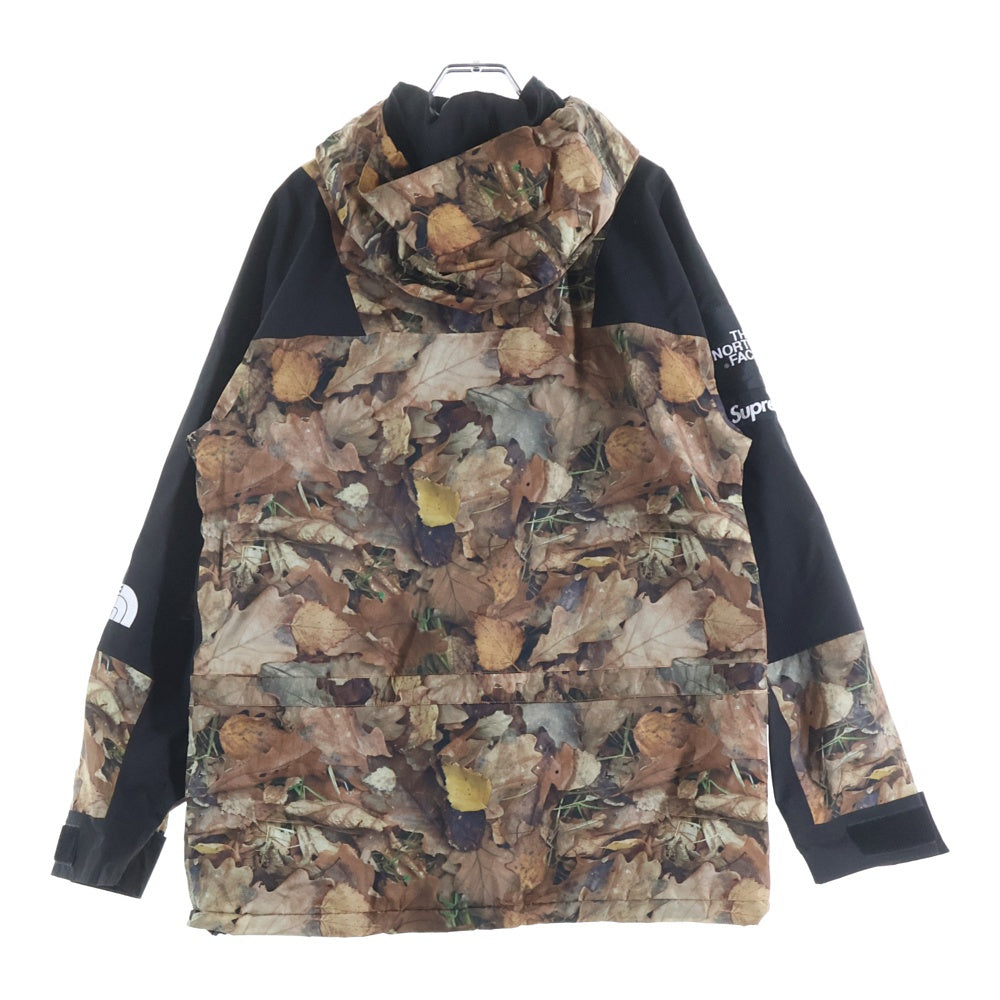 SUPREME(シュプリーム) 16AW ×THE NORTH FACE MOUNTAIN LIGHT JACKET LEAVES マウンテン ライト ジャケット リーブス 枯れ葉 ブラウン NP51601I