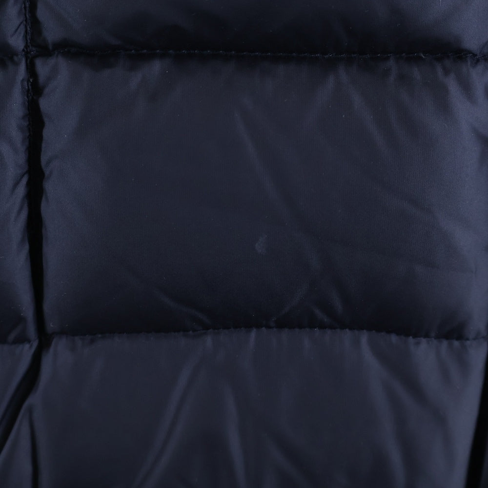 MONCLER(モンクレール) HERMINE GIUBBOTTO 420934933905 エルミンヌ フーデッドダウンコート ジャケット ネイビー レディース