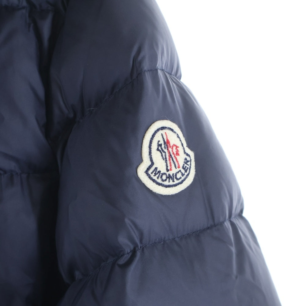 MONCLER(モンクレール) HERMINE GIUBBOTTO 420934933905 エルミンヌ フーデッドダウンコート ジャケット ネイビー レディース
