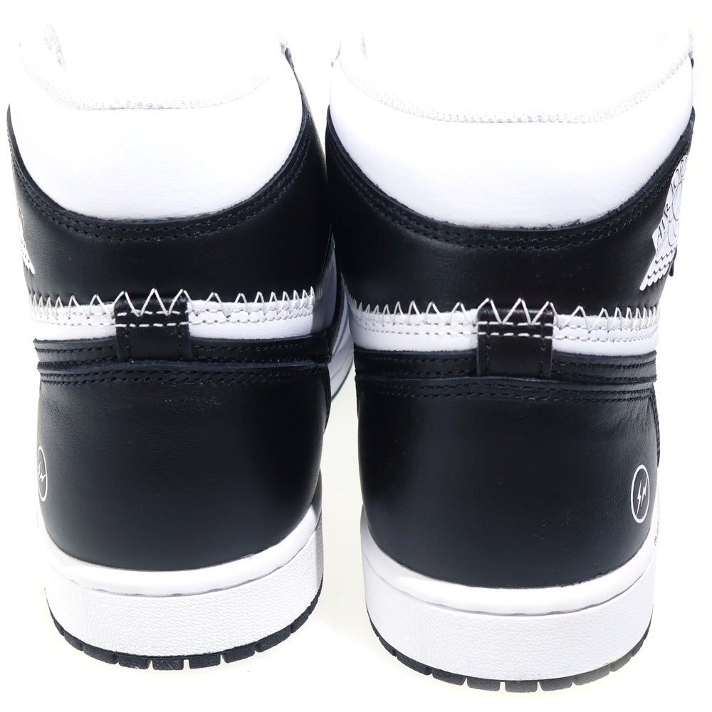 NIKE(ナイキ) ×Fragment Design ×UNION Air Jordan 1 II7282-100 ×フラグメントデザイン ×ユニオン エアジョーダン1 レトロ ハイカットスニーカー US10/28.0cm
