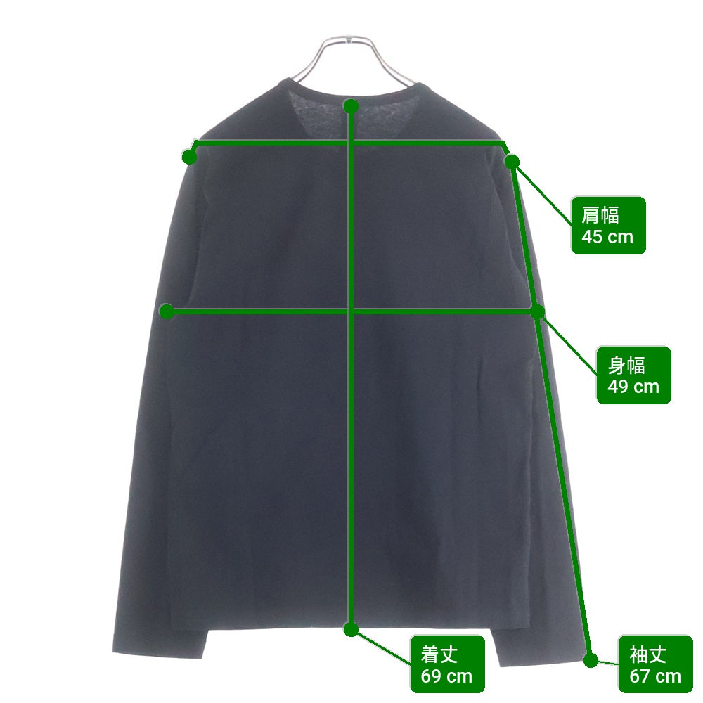 CHROME HEARTS(クロムハーツ) YNOT L/S TEE フロントロゴ刺繍 袖CH