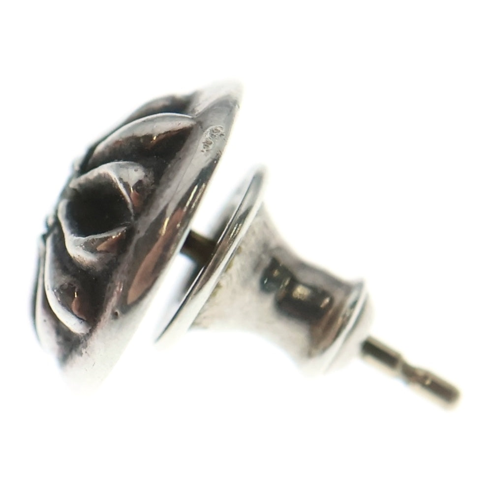 CHROME HEARTS(クロムハーツ) STUD CRSBLL 1DIA クロスボールスタッドピアス 1ダイヤ シルバー