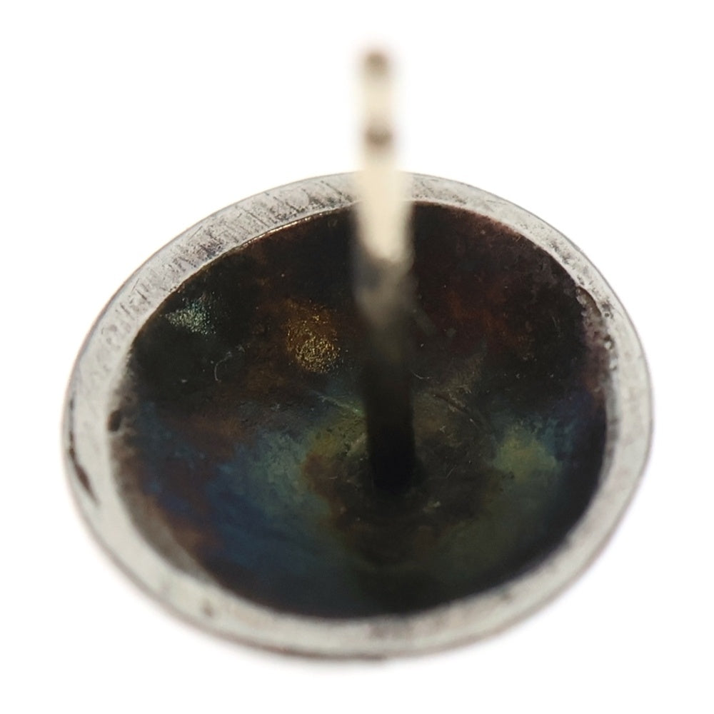 CHROME HEARTS(クロムハーツ) STUD CRSBLL 1DIA クロスボールスタッドピアス 1ダイヤ シルバー