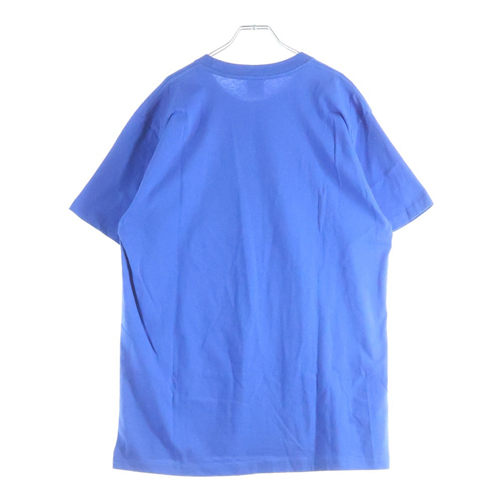 SUPREME(シュプリーム) 18SS Nan Goldin as a dominatrix Tee ナン・ゴールディン フロントプリント 半袖Tシャツ カットソー ブルー