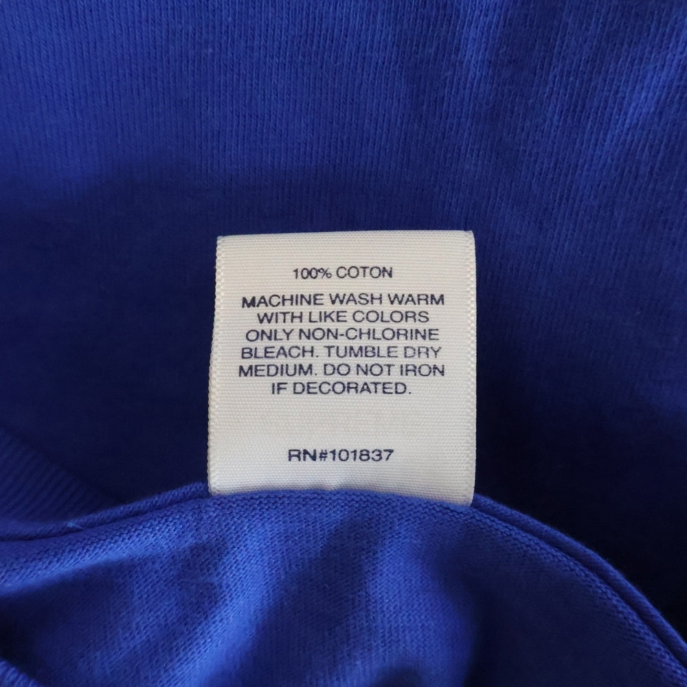 SUPREME(シュプリーム) 18SS Nan Goldin as a dominatrix Tee ナン・ゴールディン フロントプリント 半袖Tシャツ カットソー ブルー