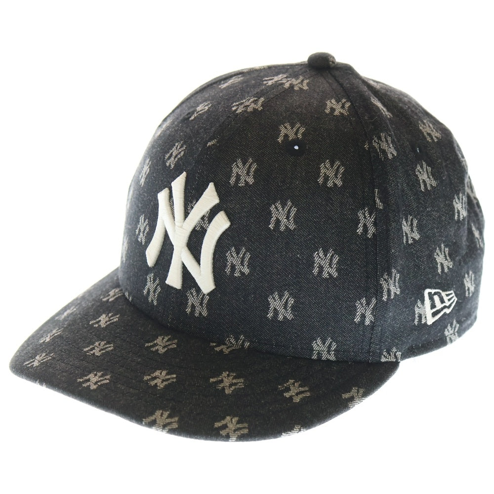 NEW ERA(ニューエラ) 59FIFTY MLB Jacquard 14388853 ニューヨークヤンキース キャップ 帽子 ブラック/クローム