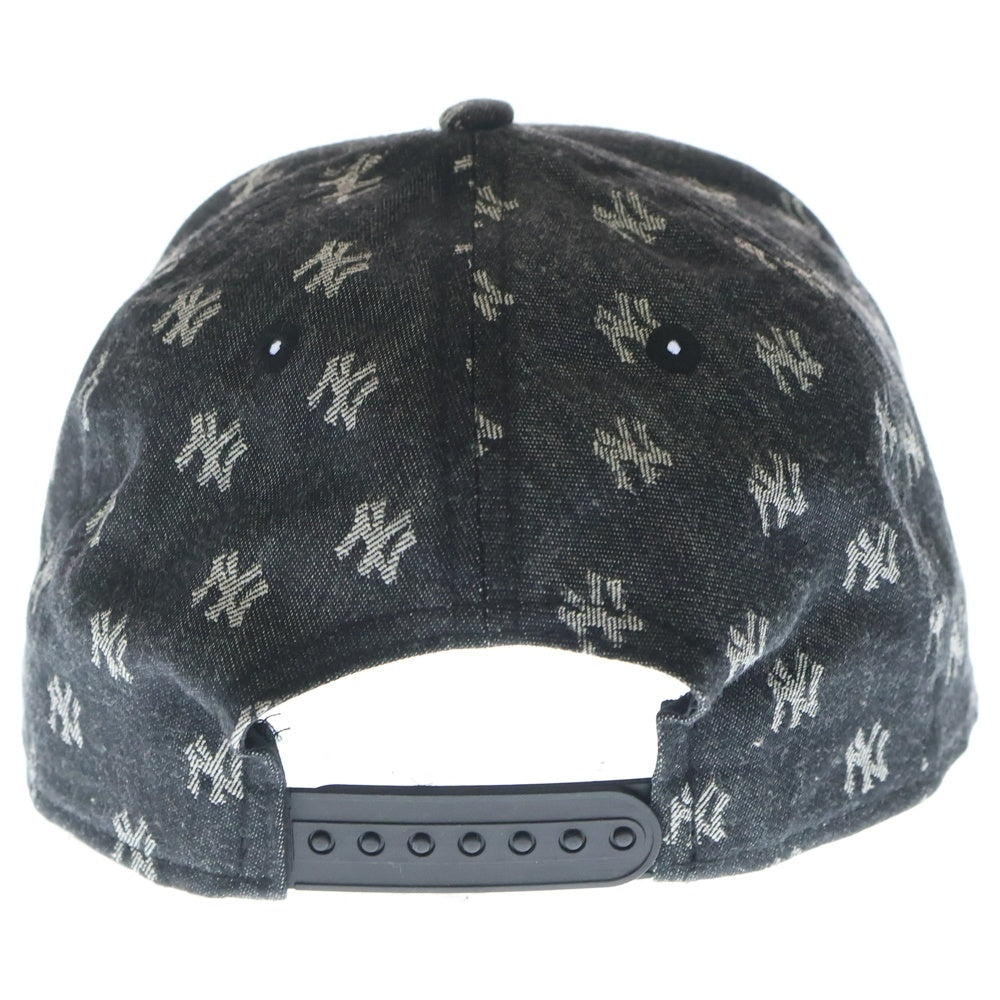 NEW ERA(ニューエラ) 59FIFTY MLB Jacquard 14388853 ニューヨークヤンキース キャップ 帽子 ブラック/クローム
