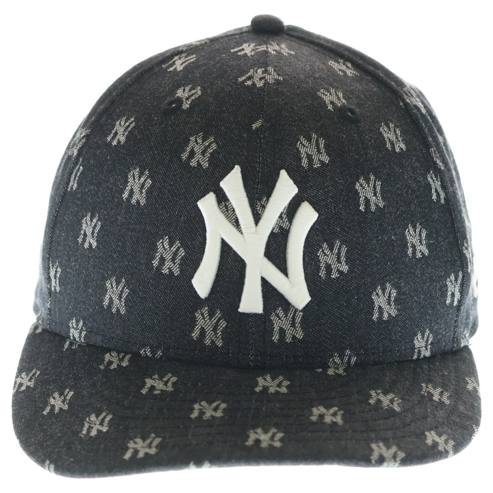 NEW ERA(ニューエラ) 59FIFTY MLB Jacquard 14388853 ニューヨークヤンキース キャップ 帽子 ブラック/クローム