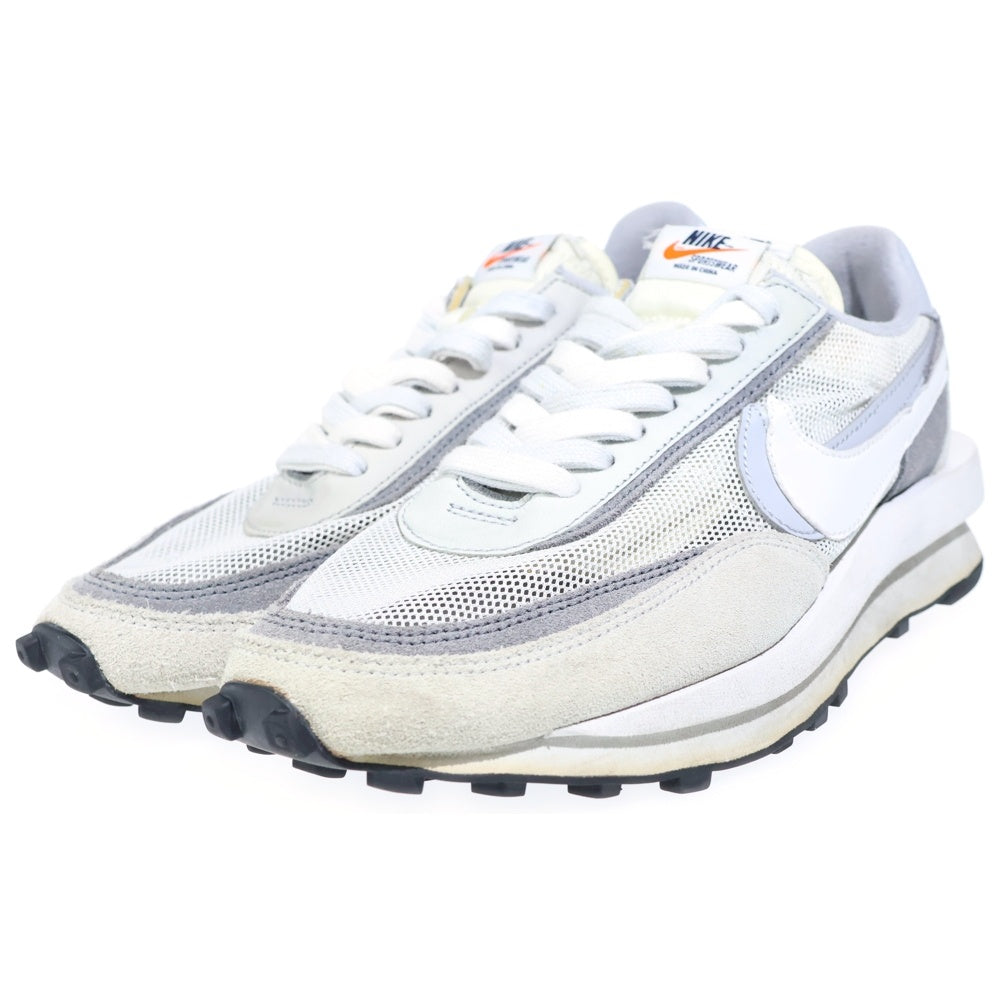 NIKE(ナイキ) ×SACAI LD WAFFLE LDワッフル ローカットスニーカー グレー/ホワイト US9.5/27.5cm BV0073-100